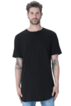 Longline Curved T-Shirt