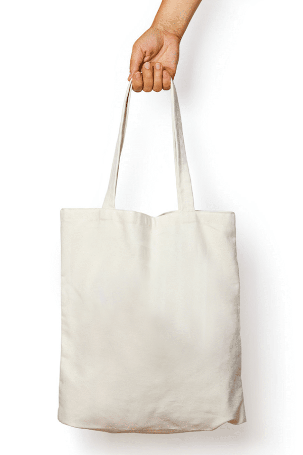 Unisex Tote Bag Non Zipper White Standard