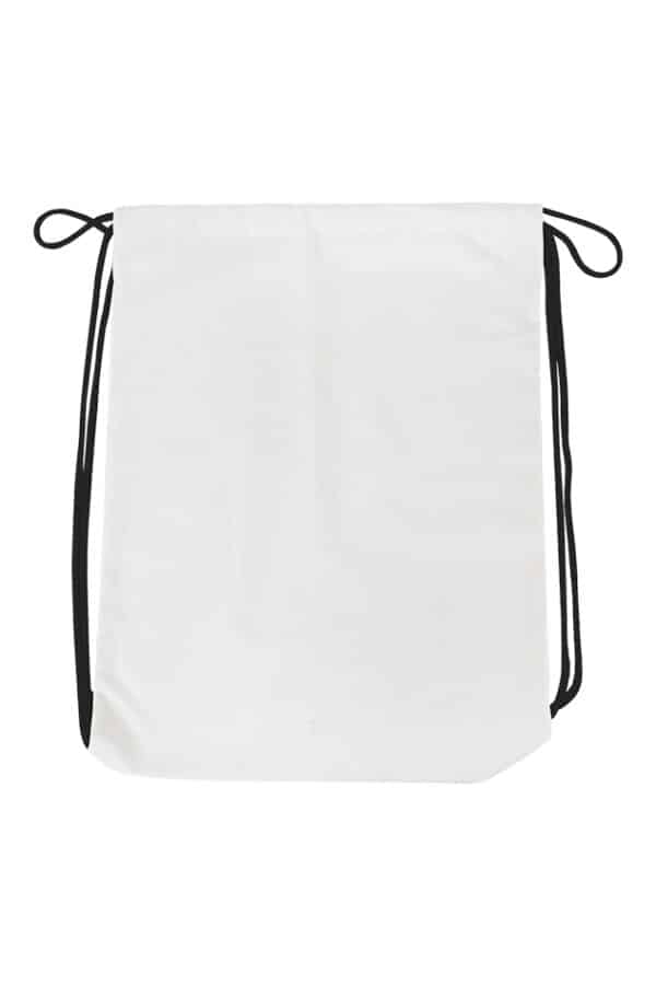 Unisex Drawstring Bag White Standard