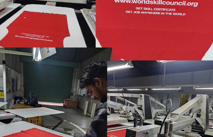 Screen Printed Promotional T-Shirts Bulk - Top Notche Tirupur factory apparel