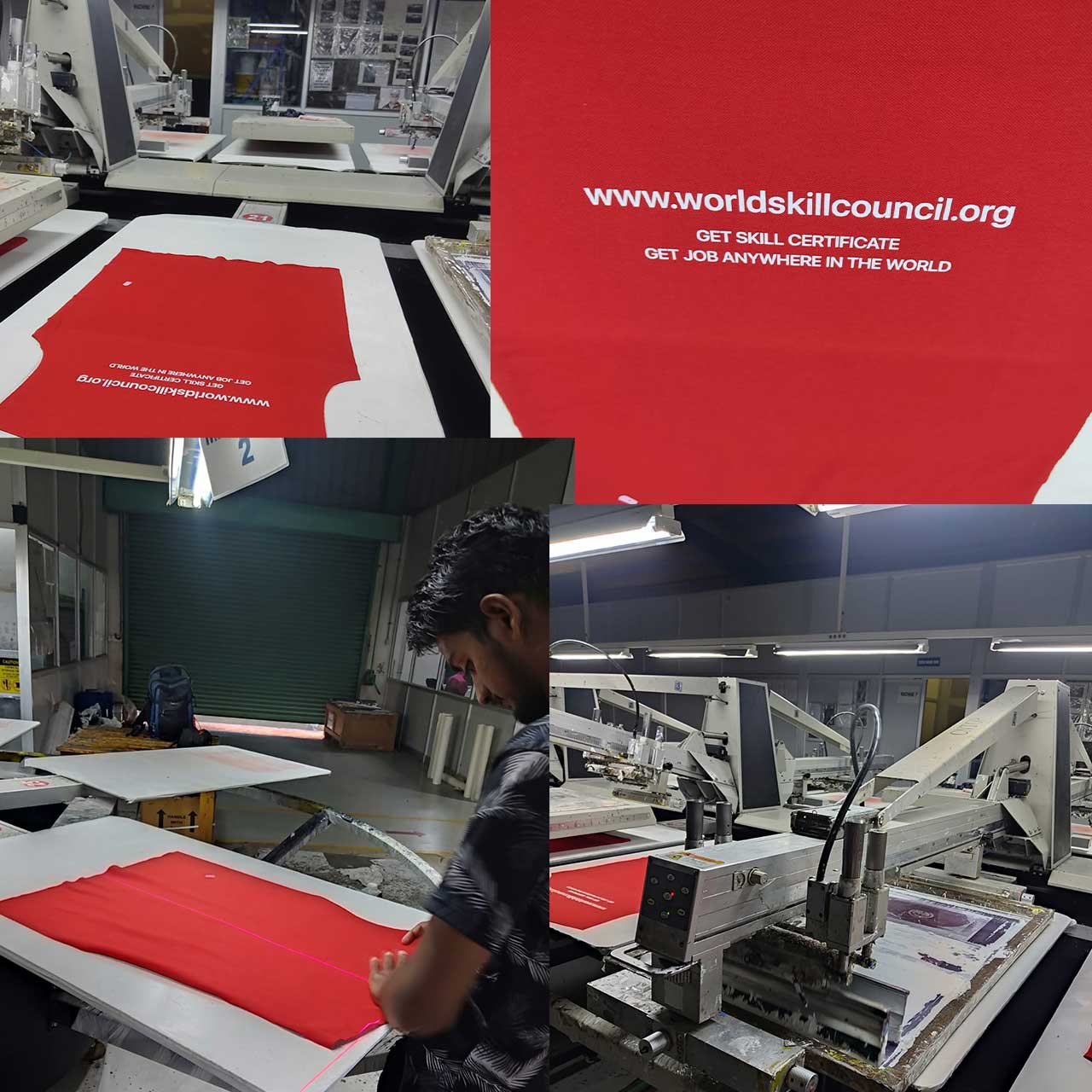 Screen Printed Promotional T-Shirts Bulk - Top Notche Tirupur factory apparel